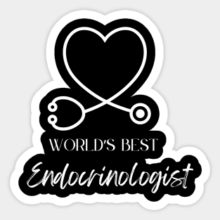 worlds best endocrinologist Sticker